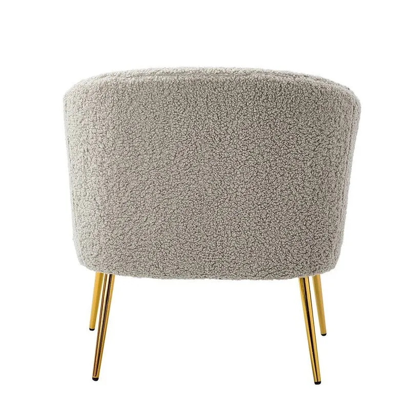 Stylo Neem Wood Accent Chair - Beige media 6