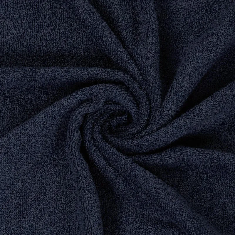 Monte Carlo Clean Wrap Pure Cotton Bath Towel - Navy Blue media 8