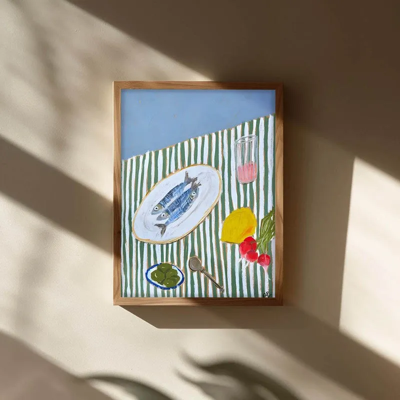 CostalBliss Archival Canvas Wall Art - Brown media 3