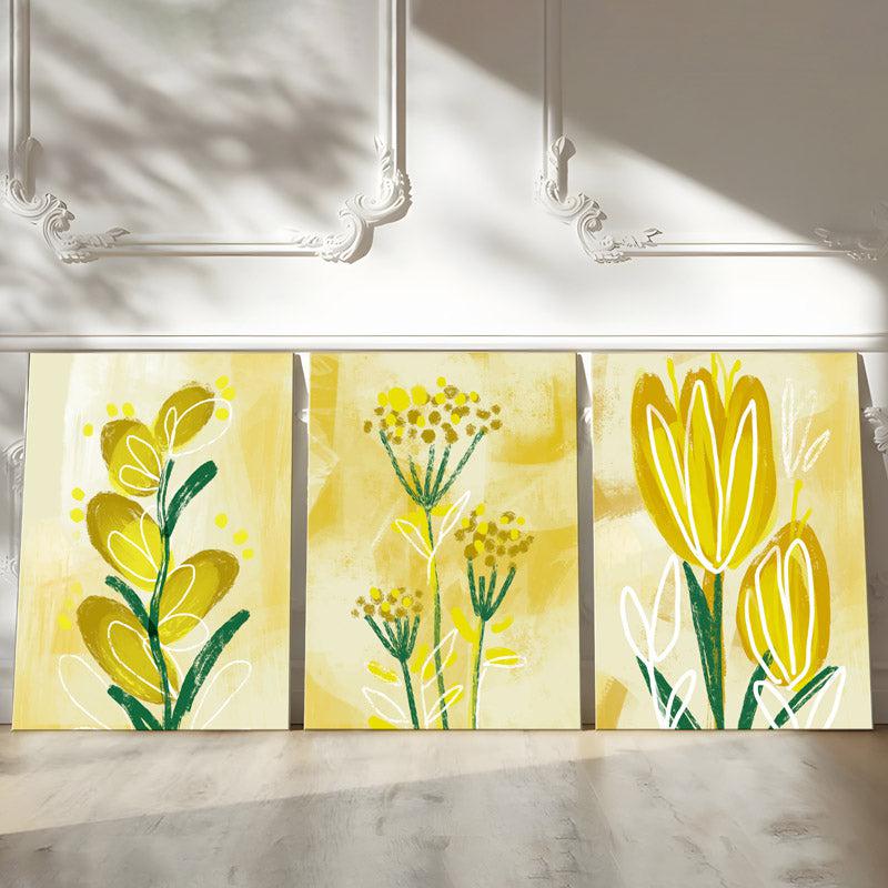 Florenva Sunshine Flora Wall Art - Set Of Three media 4