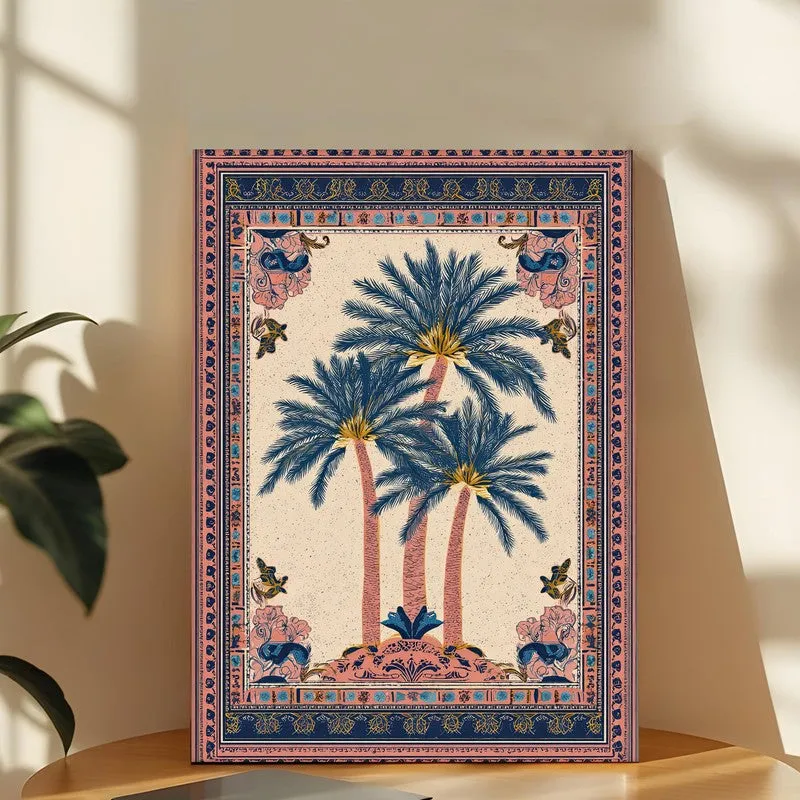 Tropical Pulse Canvas Wall Art media 3