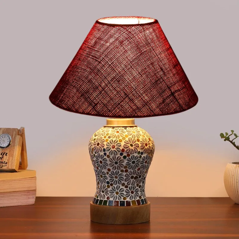 Lunexa Wooden Table Lamp - Multicolor media 3