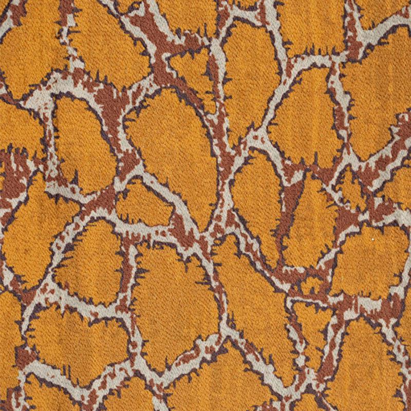 Ailin Abstract Polyester Anti-Skid Carpet - Yellow media 4