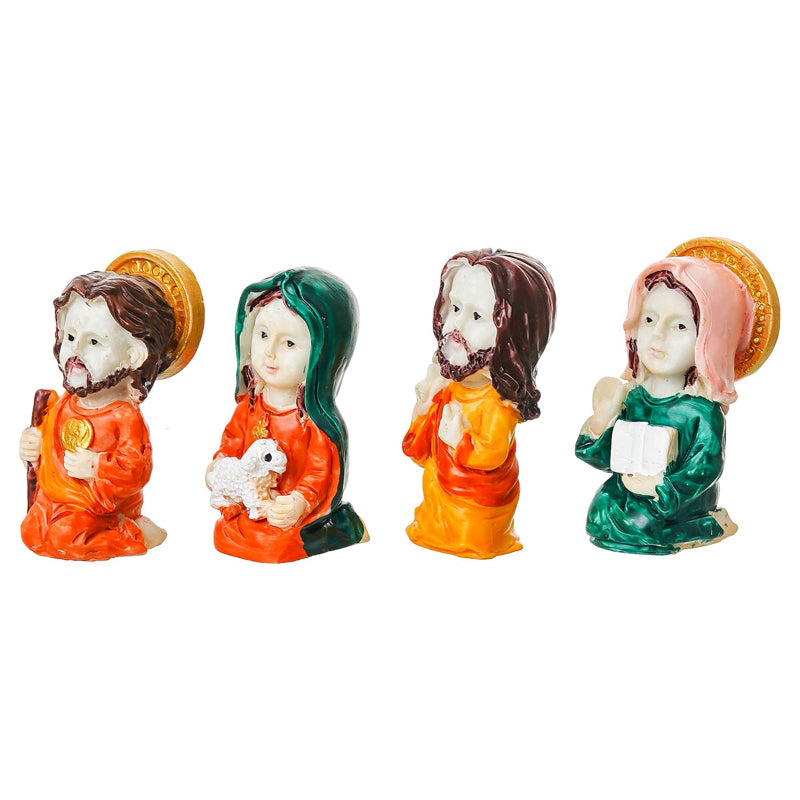 Eternal Nativity Resin Figurine - Set Of Four media 7