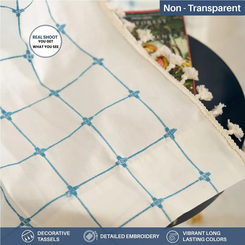 Urban Space Kanya Grid Curtain - White media 4