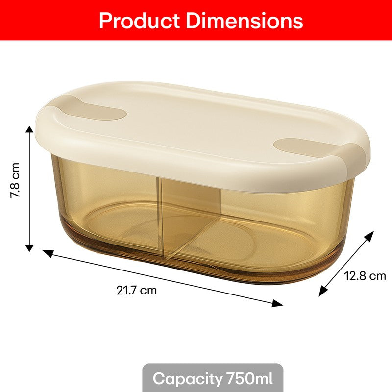 Rioware FreshNest Compact Tiffin Box (750 ML) - White media 10