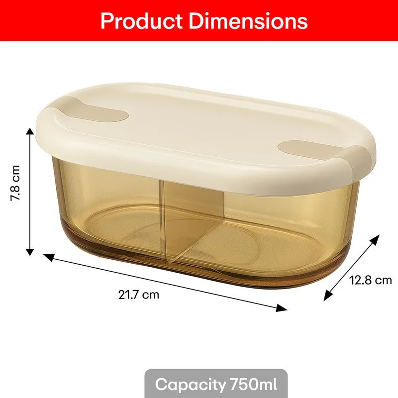 Rioware FreshNest Compact Tiffin Box (750 ML) - White media 10