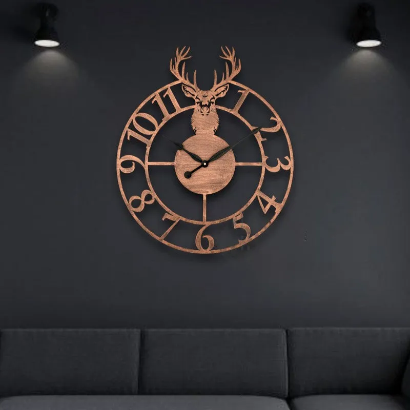 Sector Silent Wall Clock - Bronze media 4