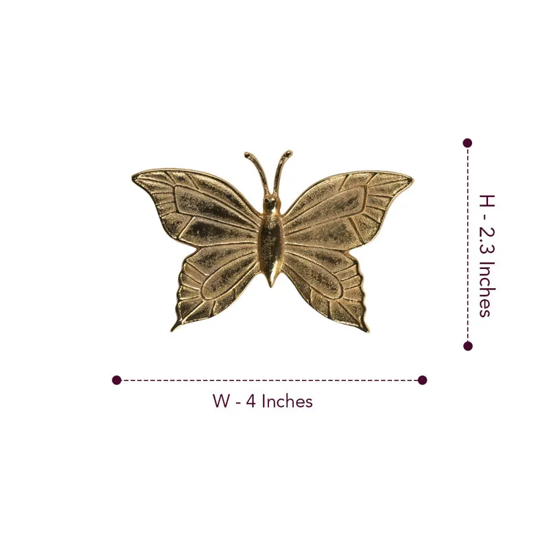 Ailes De Papillon Aluminium Wall Art - Set Of Five media 5