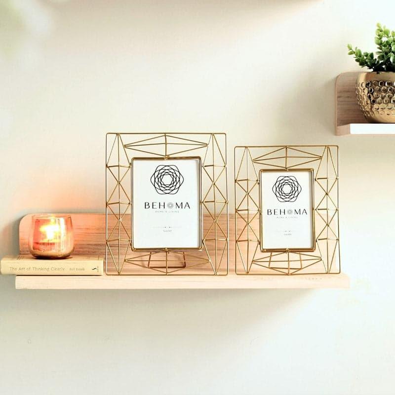 Geometric Jolly Photo frame - Set Of Two media 3