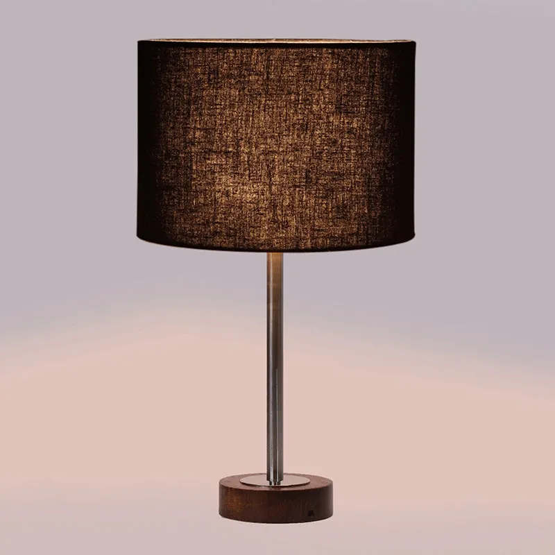 Cotin I Rodin Wooden Table Lamp - Black,Silver,Brown media 5