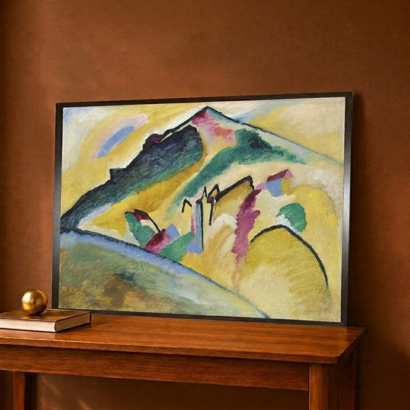 Herbstlandschaft (1911) Canvas Wall Painting - 28 x 20 Inches