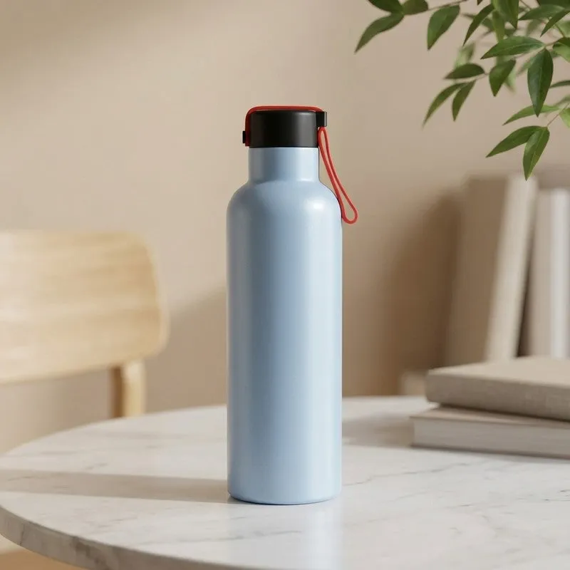 LiquiLock Airtight Bottle(Blue) - 600 mL media 1