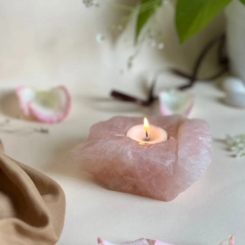 Anaogte Handcrafted Marble Tealight Candle Holder media 3