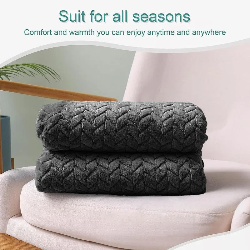 WarmHaven Blanket (Dark Grey) media 4