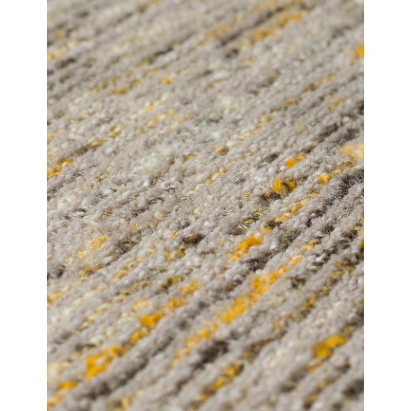 Heritage Hand Loomed Wool Rug - Yellow & Brown media 4