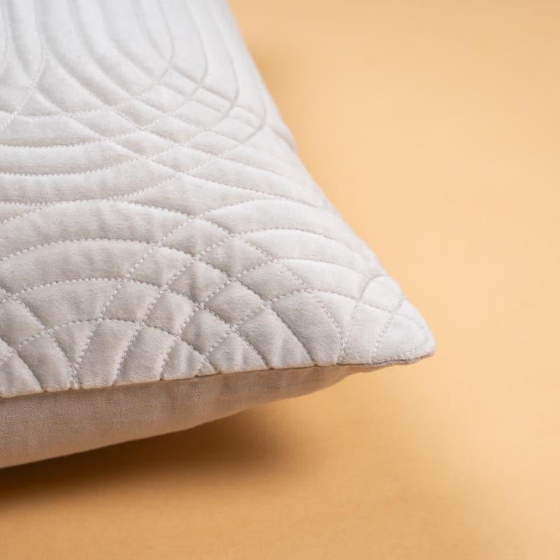 Quilted Geometric Cushion Cover media 3