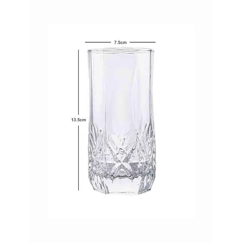 Rubix Glass Tumbler - Set of Six media 5