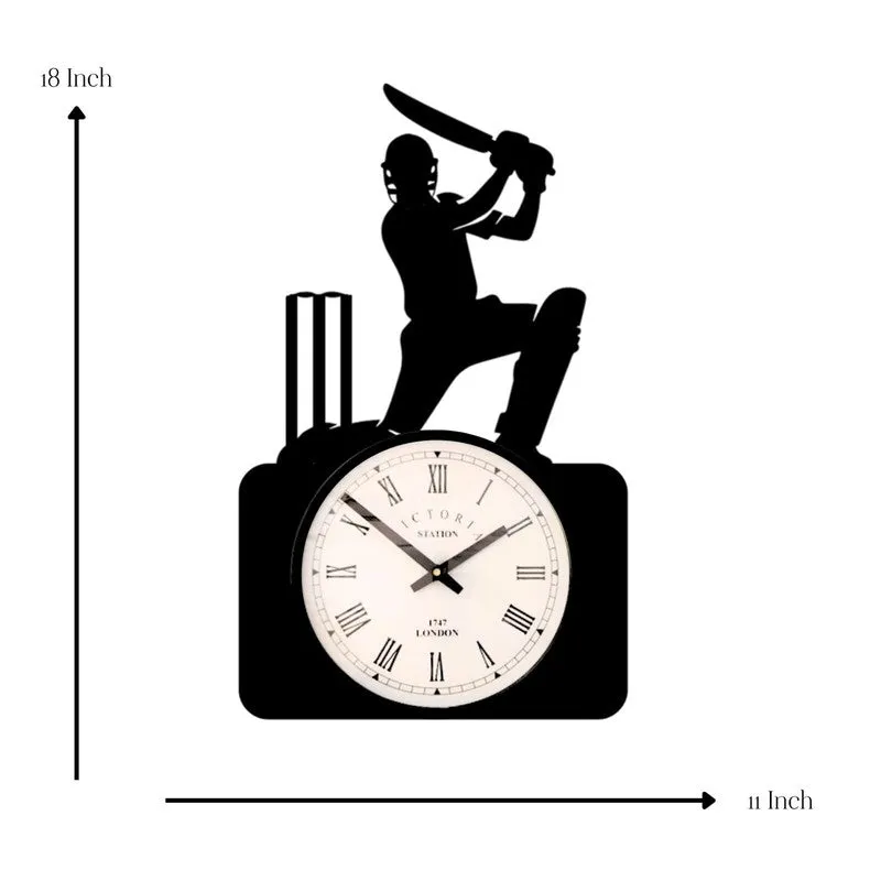 Skyline Steel Analog Wall Clock - Black media 7