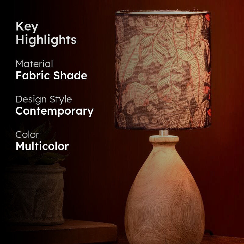 Beachin Fabric Table Lamp - Multicolor media 2