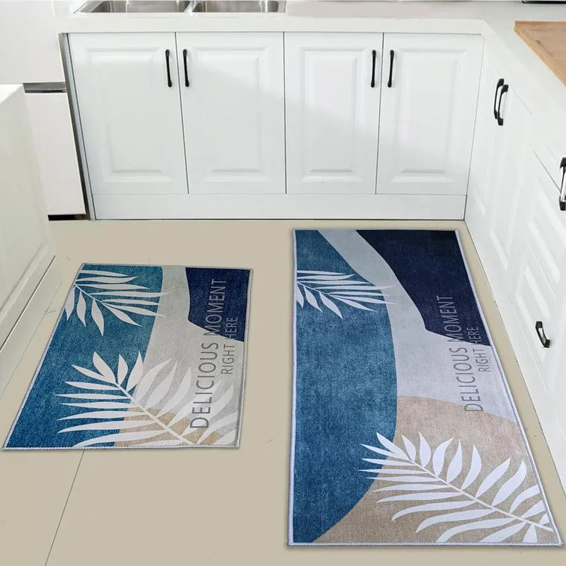 Grip Nest Glace Cotton/Microfiber Kitchen Mats - Set of Two media 5