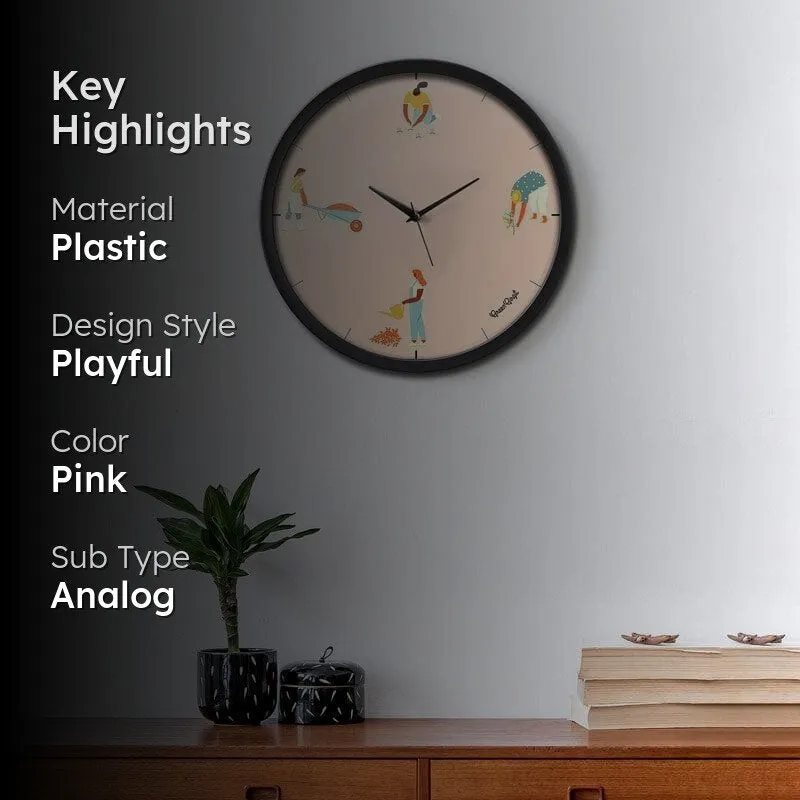 Just Gardening Things Wall Clock media 2