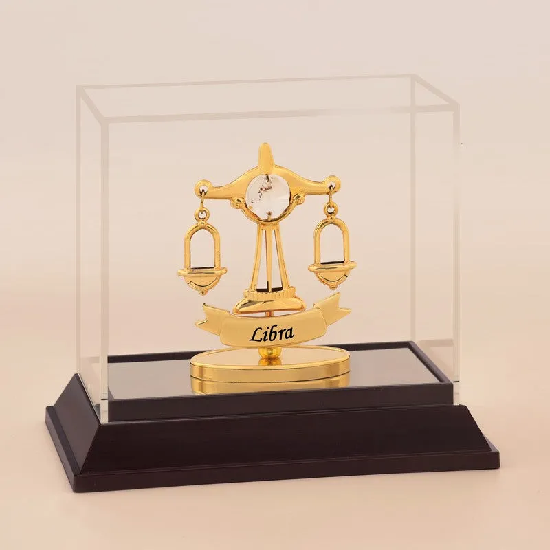 Classic Justice 24K Gold Plated Mild Steel Showpiece media 3