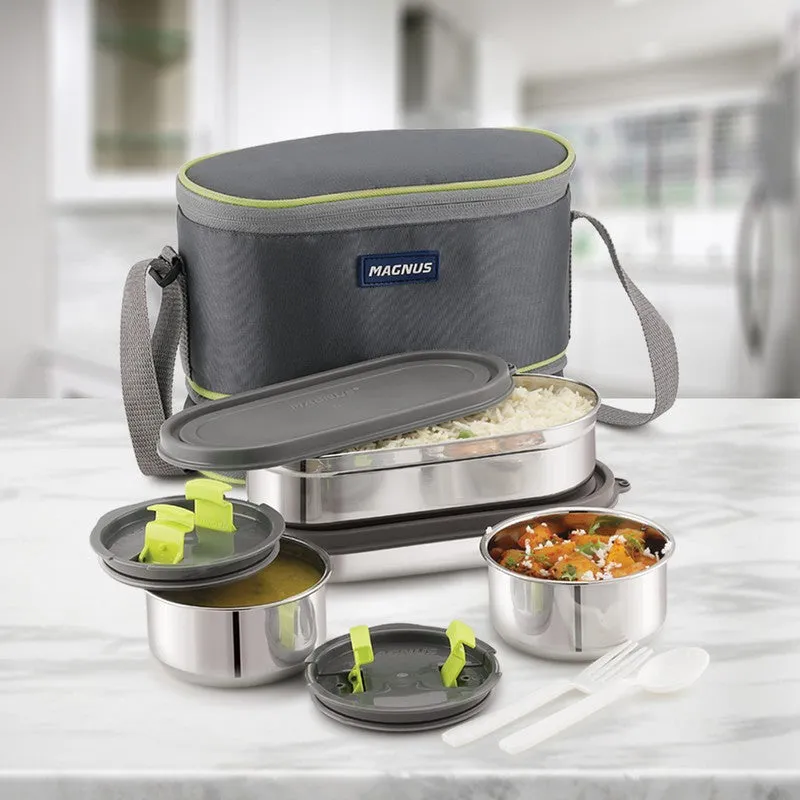 Solaro Nova Lunch Box with Lunch Bag - Five Piece Set media 4