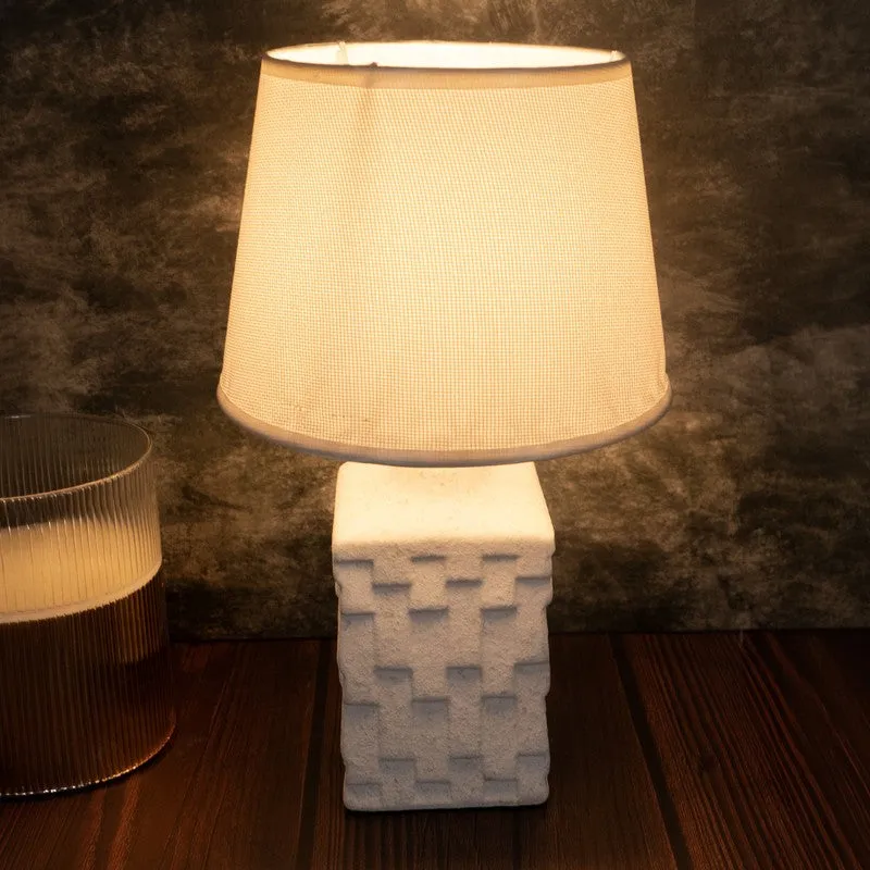 AarviDecor Kingsley Accent Ceramic Table Lamp - Brown media 1