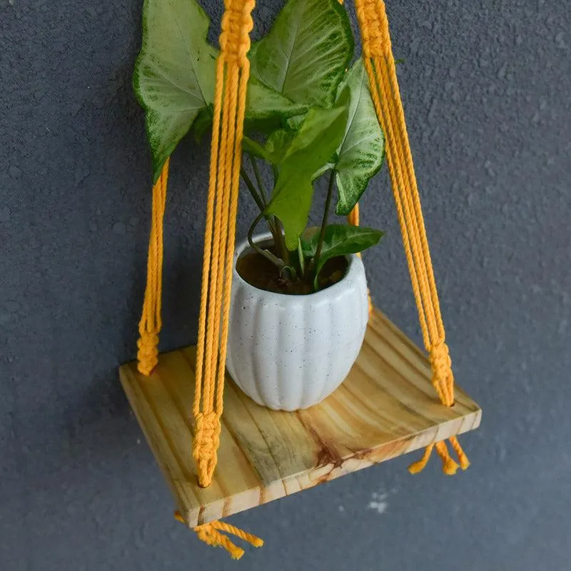 Dinya Wall Shelf - Yellow media 3