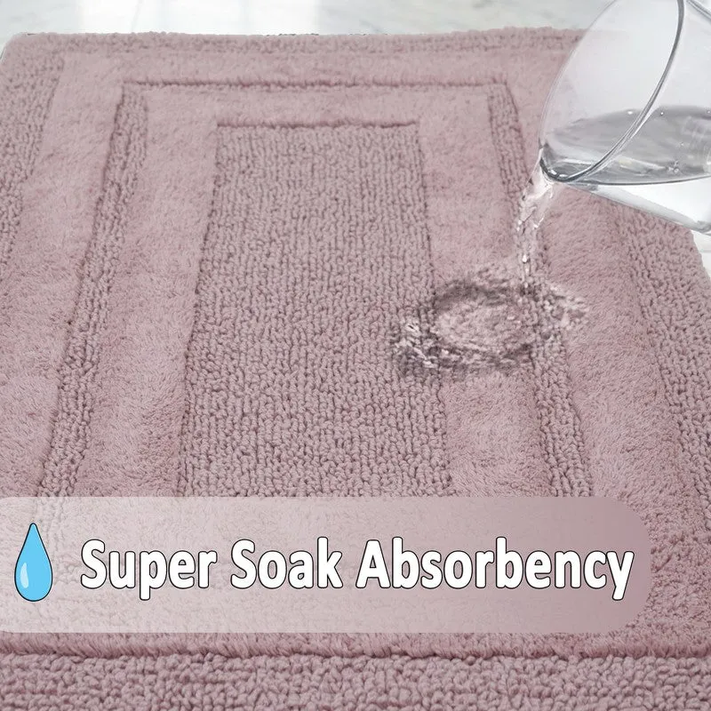 Aqualoom Anti skid Bath Mat  - Pink media 6