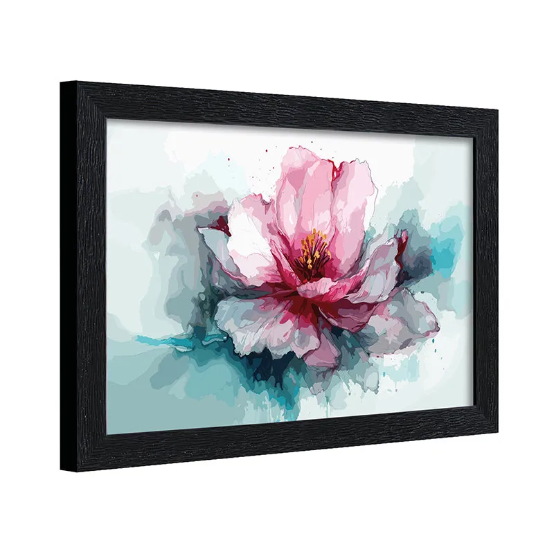 Burst Of Flowers Wall Painting media 6