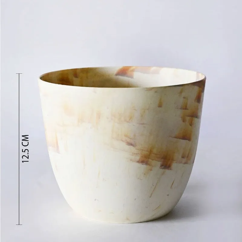 Alabaster Vein Garden Planter - Set Of Four media 8