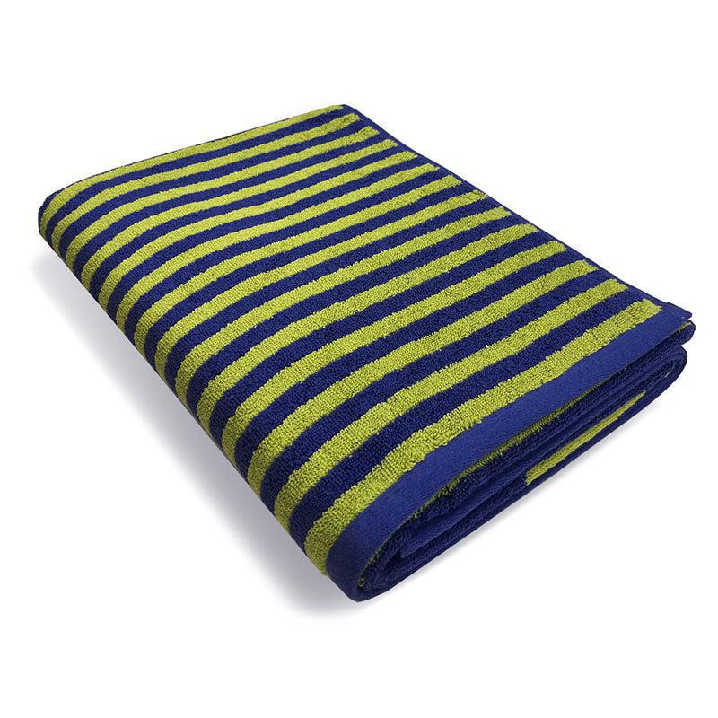 Nautica Imperial Soft Cotton Bath Towel -  Green & Blue media 4
