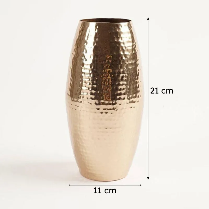 Zoery Metal Vase - Set Of Two media 8