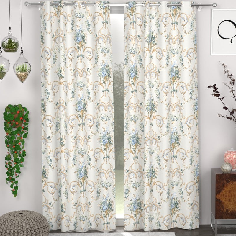 Garden Radiance Curtains - Set of Two - Door - 7 Feet
