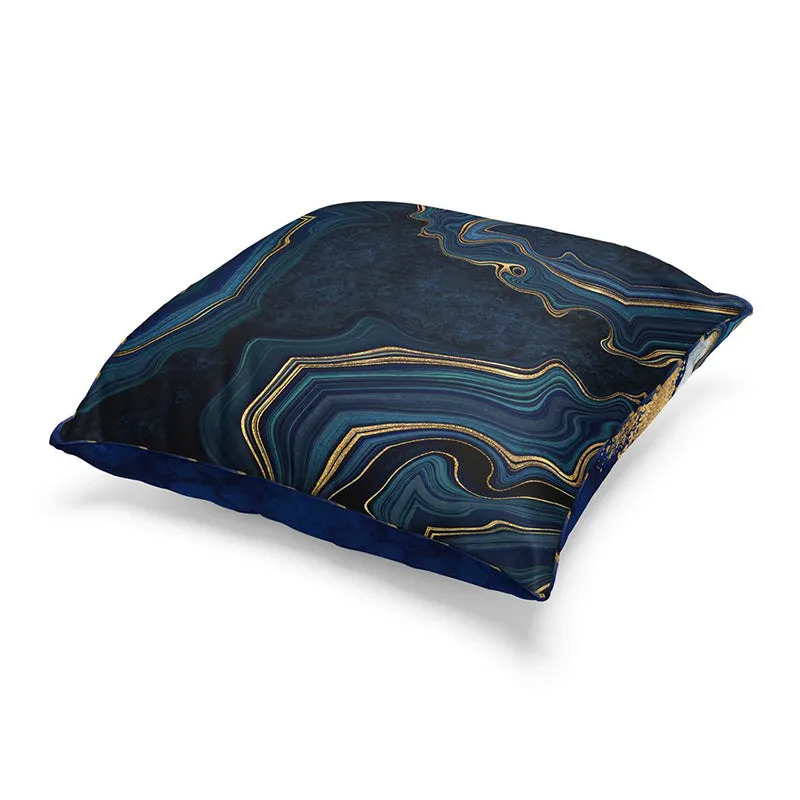 Farasha Printed Microfiber Cushion Cover - Set Of Three media 7