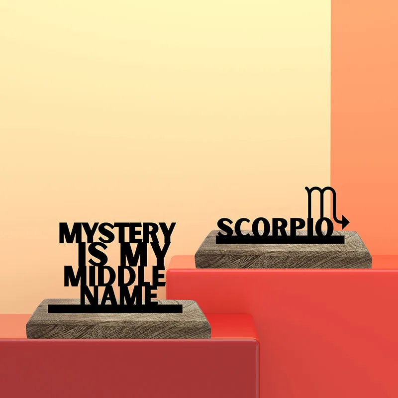 Mysterious Scorpio Showpiece - Set Of Two media 1