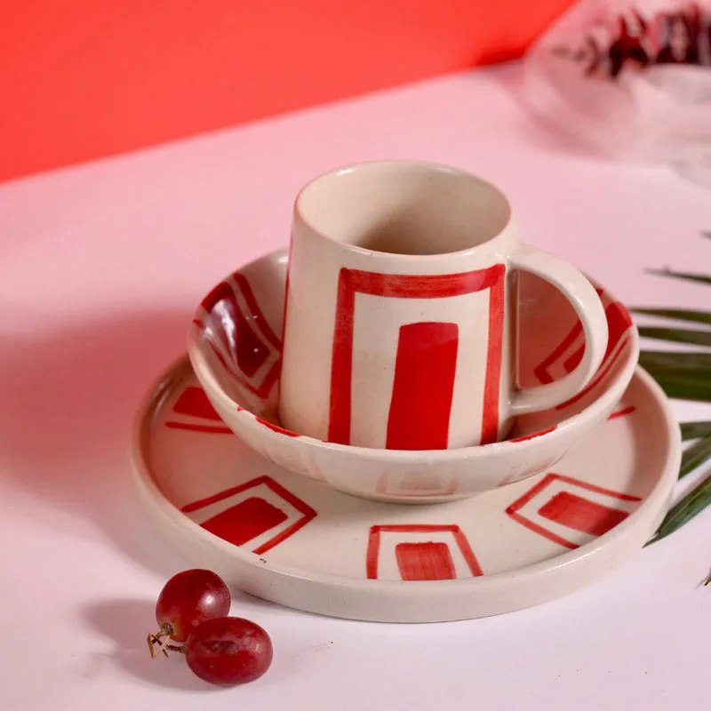 Brick Boom Tea & Snack Set - 3 Piece Set media 5