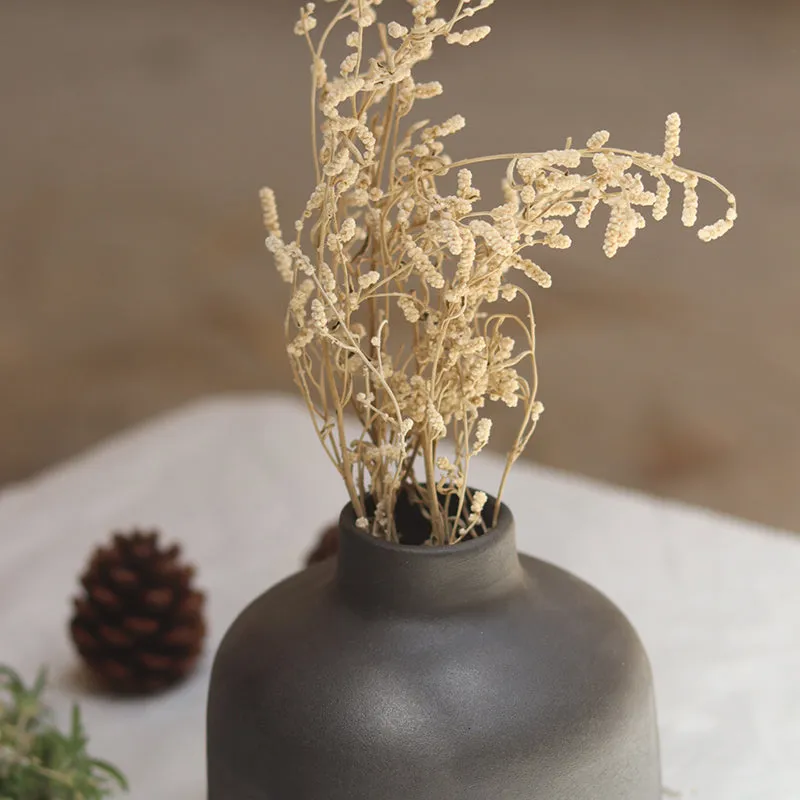 Bruna Ceramic Vase - Black media 5