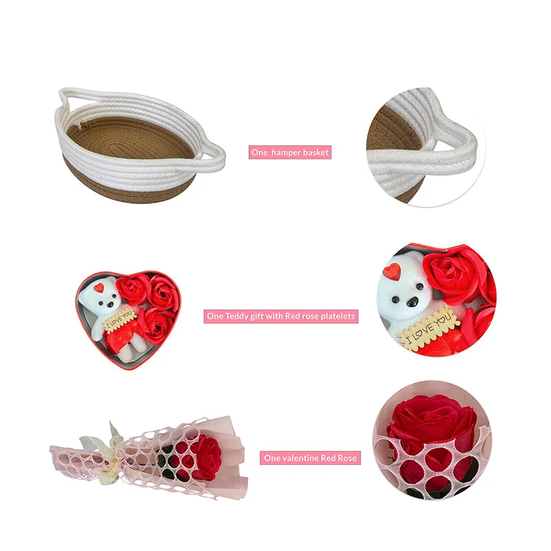 Rose & Reverie Valentine's Gift Box - Three Piece Set media 4