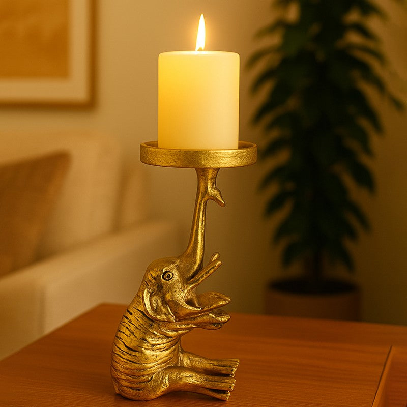 Tusker Candle Holder