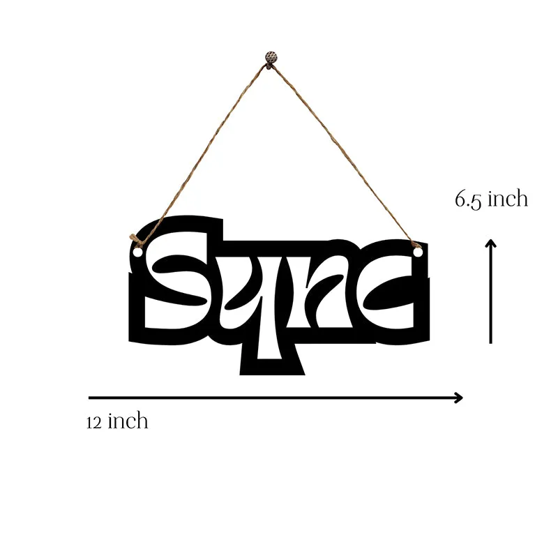 Sync Mild Steel Wall Accent media 5