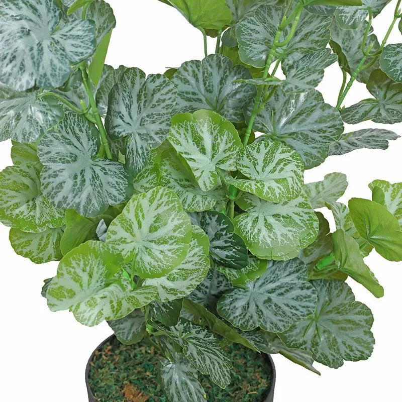 Whispering Green Artificial Plant With Black Plastic Pot media 6