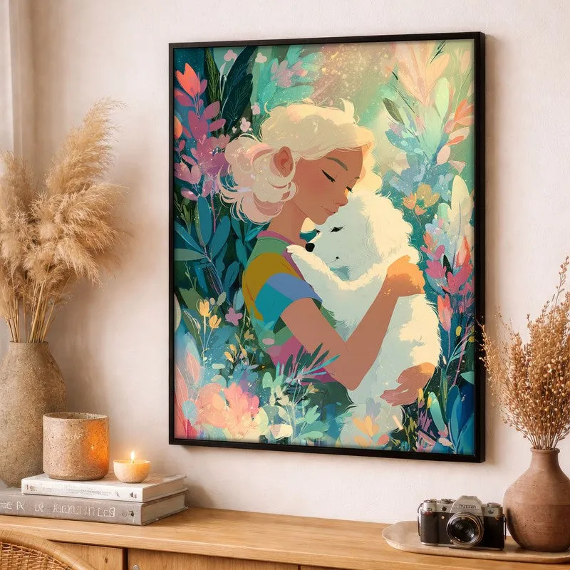Tendera Canvas Wall Painting With Black Frame media 3
