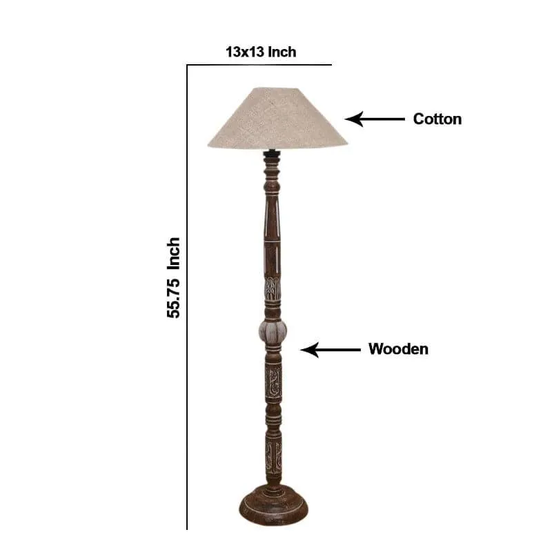 Colto Persha Floor Lamp - Beige media 5