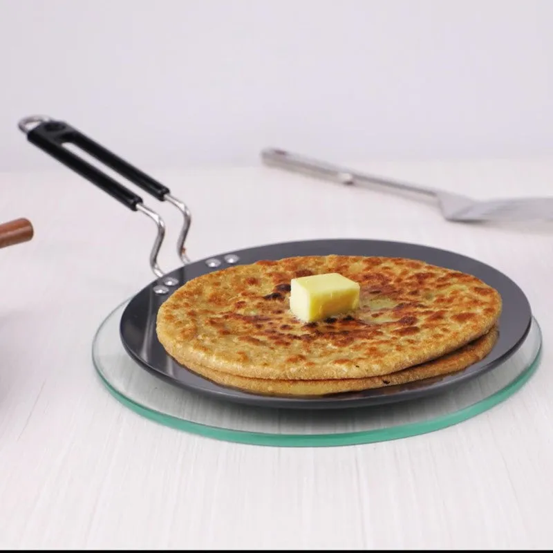Vinod Anvaya Hard Anodized Roti Tawa - 40 CM media 4