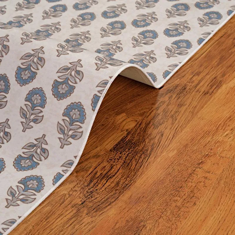Aldor Ethnic Polyester Anti-Skid Polyester Carpet media 7