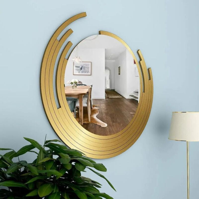 Aurum Drip Decorative Wall Mirror media 6
