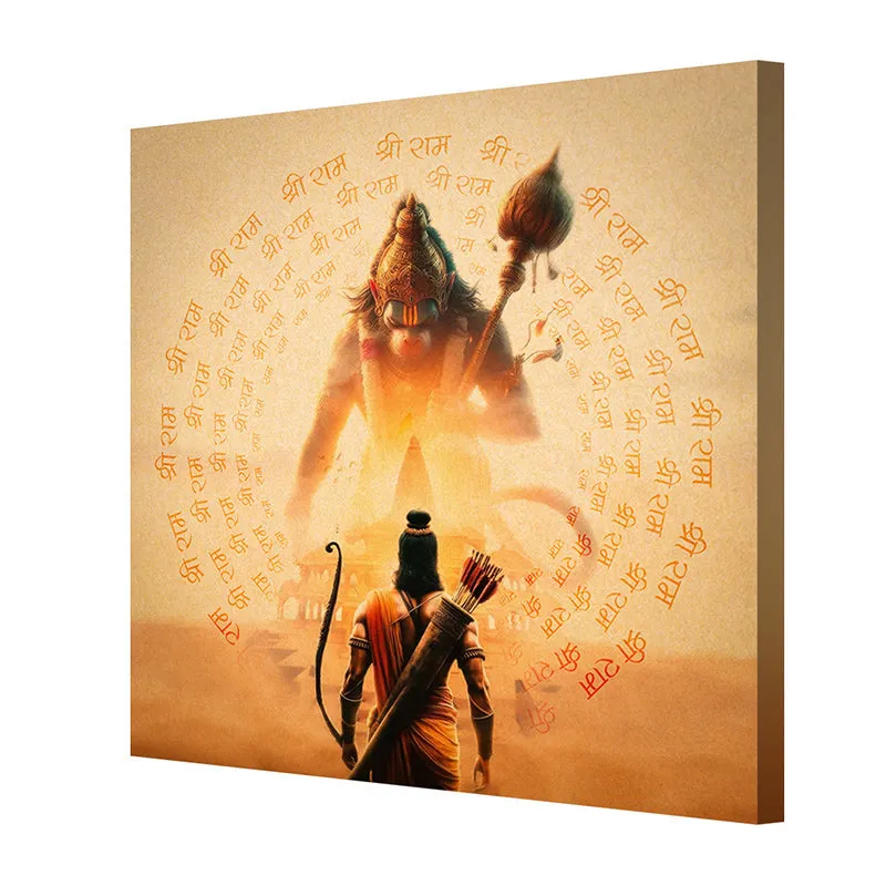 Hanurama Poly Canvas Wall Painting media 5